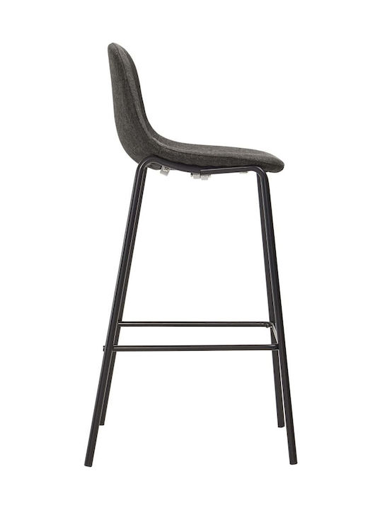 Bar Set for Small Outdoor Spaces 3 Pieces Dark Gray