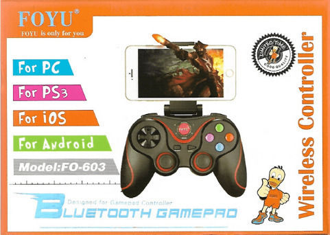 Foyu Foyu F0-603 Ασύρματο Gamepad για Android Μαύρο