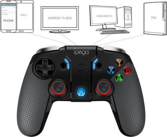 iPega 9099 Wolverine Ασύρματο Gamepad για Android / PC Μαύρο