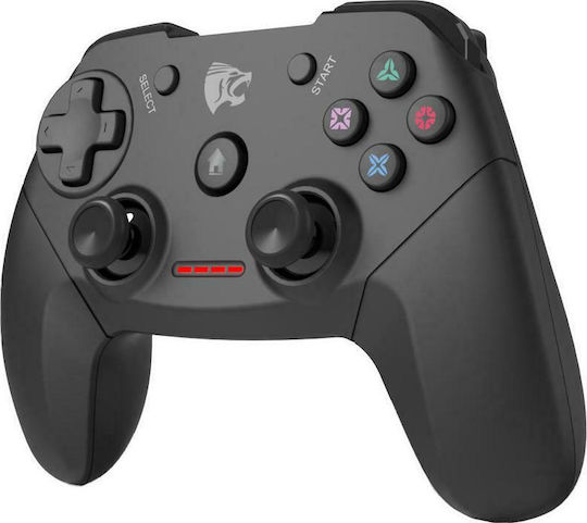Roar R200WS Ασύρματο Gamepad για PC / PS3 Μαύρο