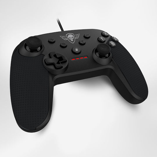 Spirit of Gamer Pro Gaming Wired Gamepad για Switch Μαύρο
