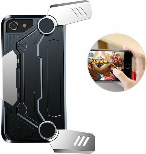 Baseus Gamer Gamepad Back Cover for iPhone 8/7 Wired for iOS Gray