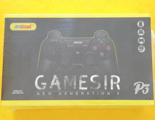 Andowl Gamesir Ασύρματο Gamepad για PS3 Μαύρο