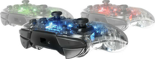 PDP Afterglow Wireless Deluxe Gamepad für Schalter Transparent