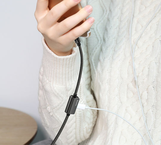 Baseus Braided USB to Lightning Cable Μαύρο 1m (Music)