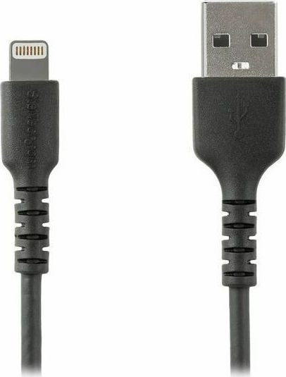 StarTech USB to Lightning Cable Μαύρο 1m (RUSBLTMM1MB)