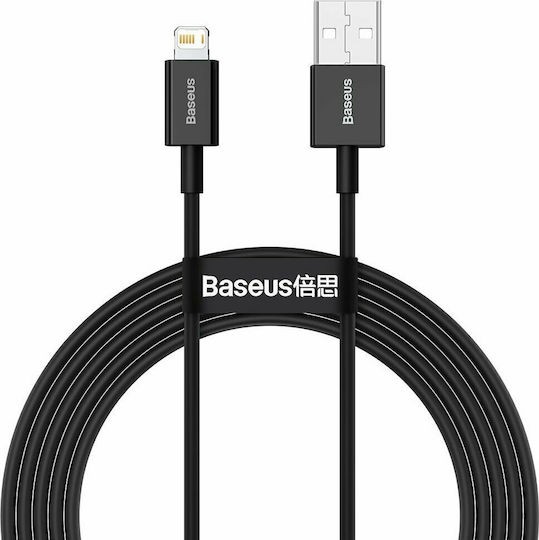 Baseus Superior Series USB-A to Lightning Cable 20W Black 2m (CALYS-C01)
