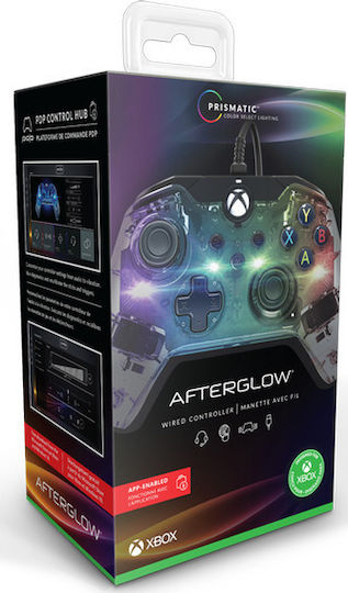 PDP Afterglow Ενσύρματο Gamepad για Xbox One / Xbox Series Prismatic