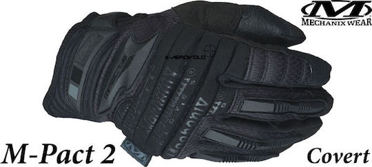 Mechanix Wear M-Pact 2 Military Gloves Covert Black In Black Colour