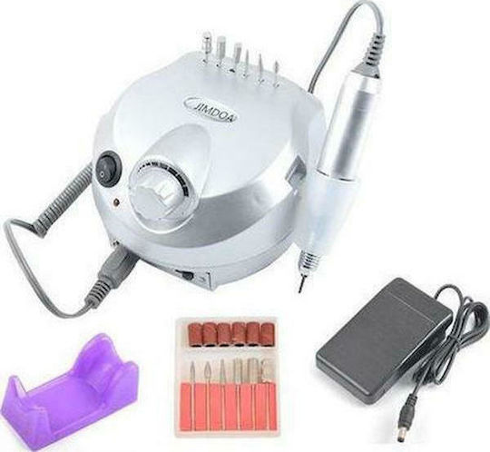 Farmavita DM-202 Τροχός Νυχιών Ρεύματος 30W Ροζ 20000 Στροφών με Πεντάλ