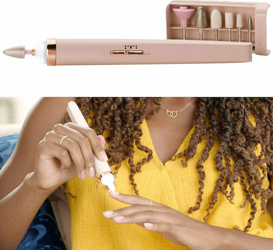 Rolinger Nagelbohrer Batterie Rosa