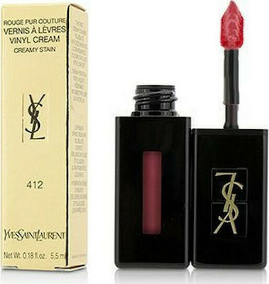 Ysl Vernis A Levres Vinyl Cream Lang anhaltend Flüssig Lippenstift Reines