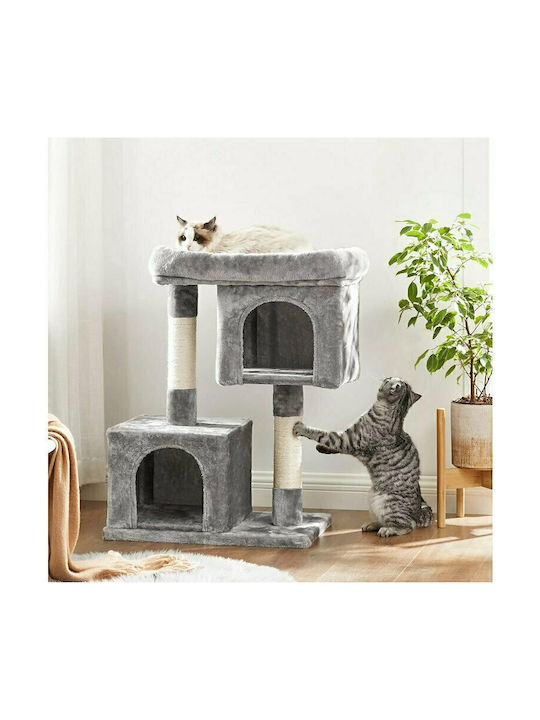 Feandrea Ονυχοδρόμιο Γατόδεντρο Γκρι 4 επιπέδων 60x40x84εκ.