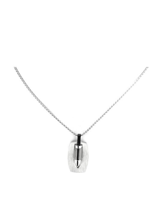 U.S. Polo Assn. Zephyr Black Necklace