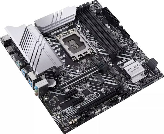 Asus Prime Z690M-PLUS D4 Motherboard Micro ATX με Intel 1700 Socket 90MB18Q0-M0EAY0