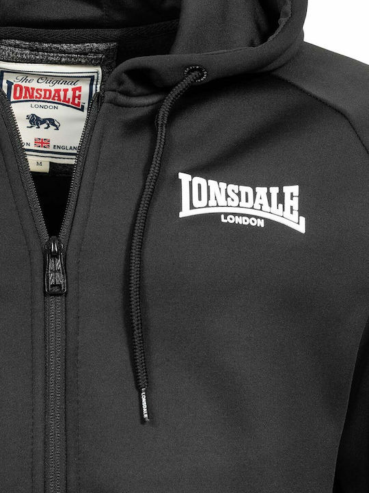 Saltash Sweatshirt Für Herren Mit Kapuze Schwarz