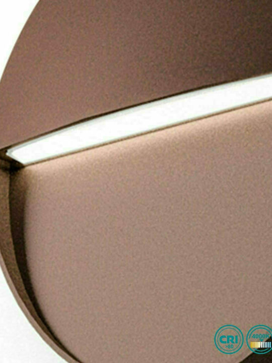 Gea Luce Sol Wall-Mounted Outdoor Ceiling Light LED IP65 with Natural White Light