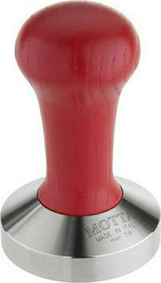 Motta 8500 Tamper with Flat Surface 58mm Red