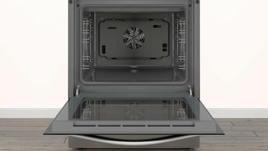 Pitsos Herd 66Es mit Keramikkochfeldern B60cm. Inox