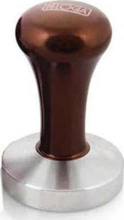 Belogia CTCB 250 Tamper with Flat Surface 54mm in Brown Color