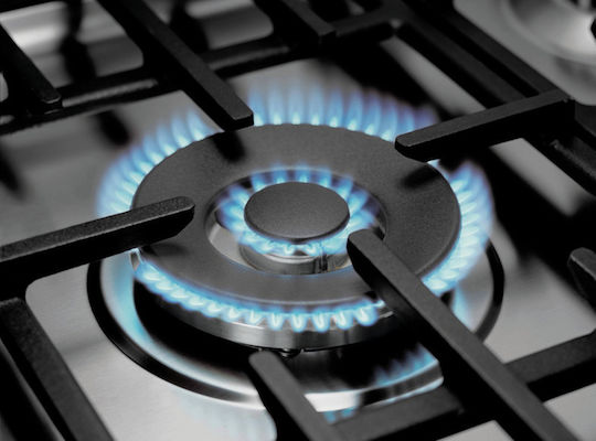 La Germania AMN96 5 G CR V GPL Κουζίνα Υγραερίου 115lt με Εστίες Υγραερίου Π89.7εκ. Μπεζ