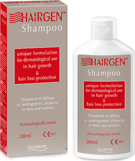 Boderm Hairgen Σαμπουάν κατά της Τριχόπτωσης για Όλους τους Τύπους Μαλλιών 200ml