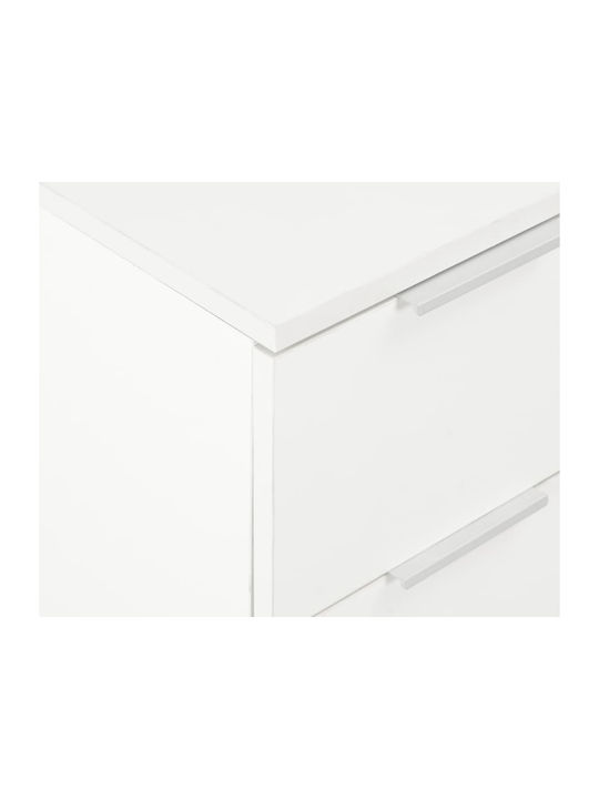 Comoda pentru Dormitor cu 8 sertare Albă 60x35x76buc