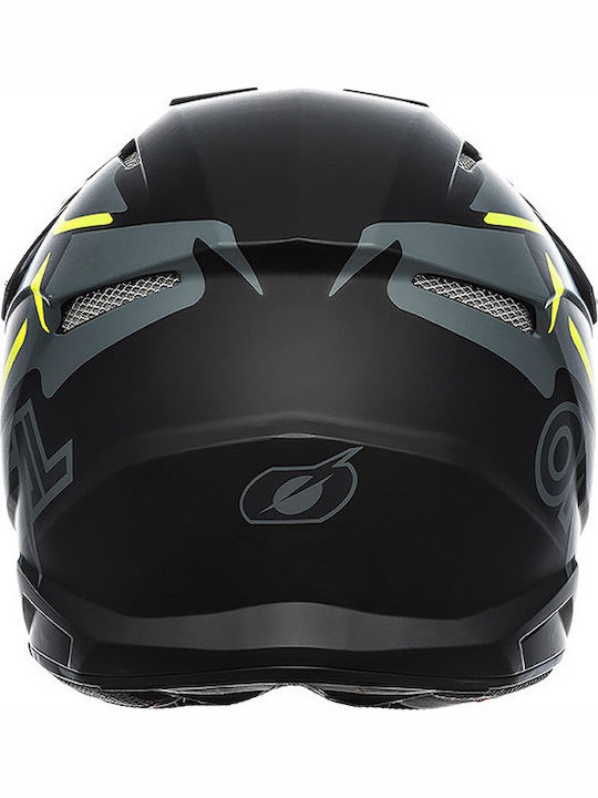 O'neal 3SRS Voltage Black/Neon Yellow Κράνος Μηχανής Motocross