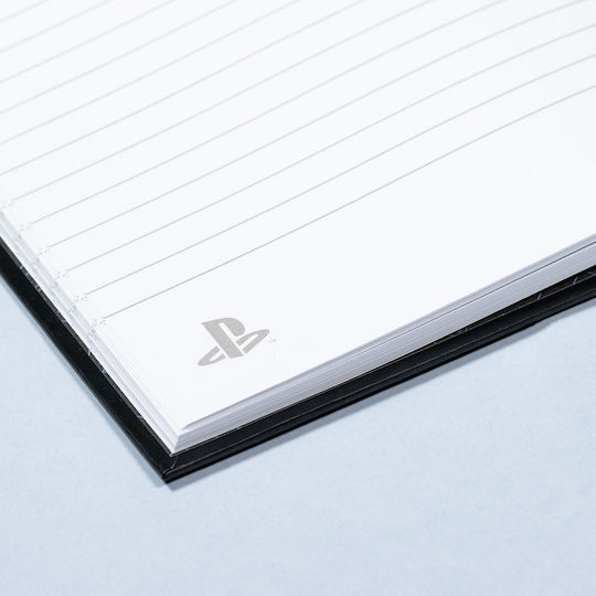 Numskull Playstation Core Σημειωματάριο A5 120 Φύλλων Ριγέ Μαύρο