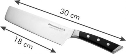 Tescoma Azza Nakiri Messer aus Rostfreiem Stahl 18cm