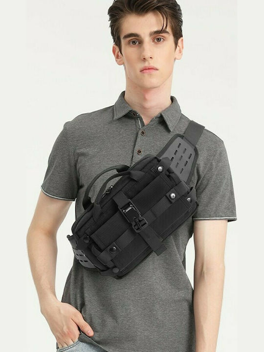 Ozuko 9450 Men's Waist Bag Black