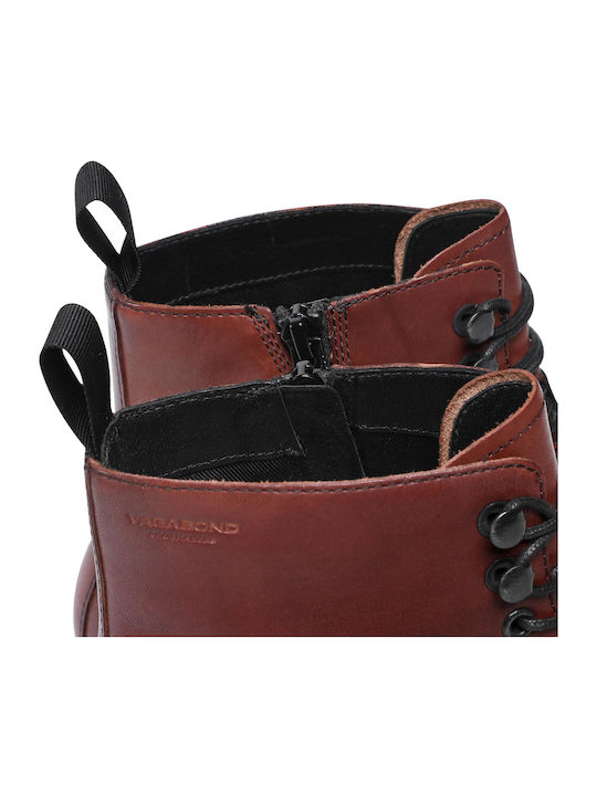 Alex Leather Brown Boots