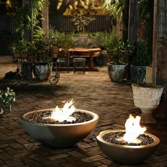 Ecosmart Fire Mix 850 Boden Bioethanol Kamine Innen- / Außenbereich Natural 85x85x31.9cm