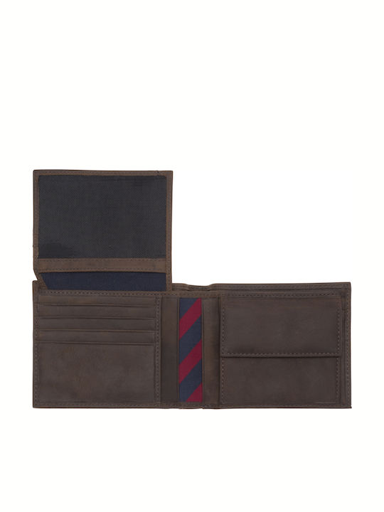 Leather Men's Wallet Classic Brown