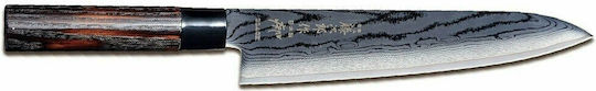Tojiro Shippu Messer Chefkoch aus Damaszener Stahl 24cm