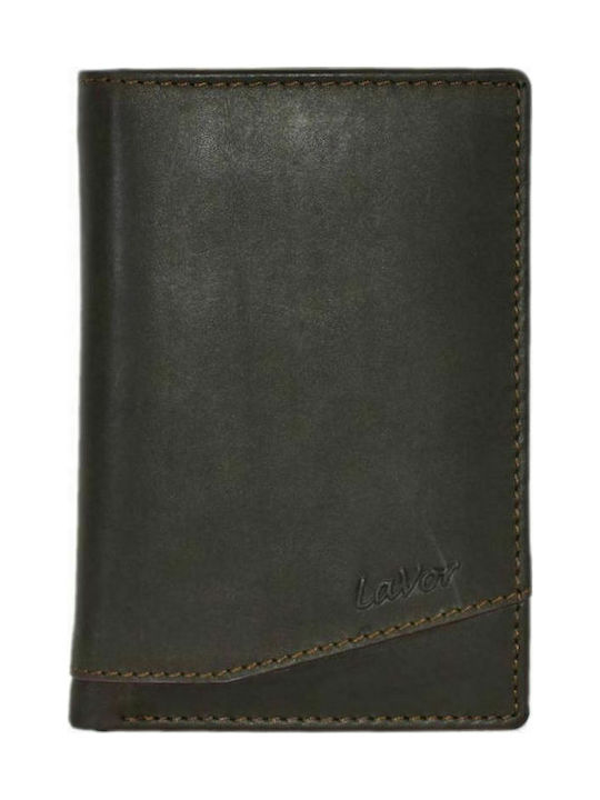 Leather Men's Wallet with RFID Brown