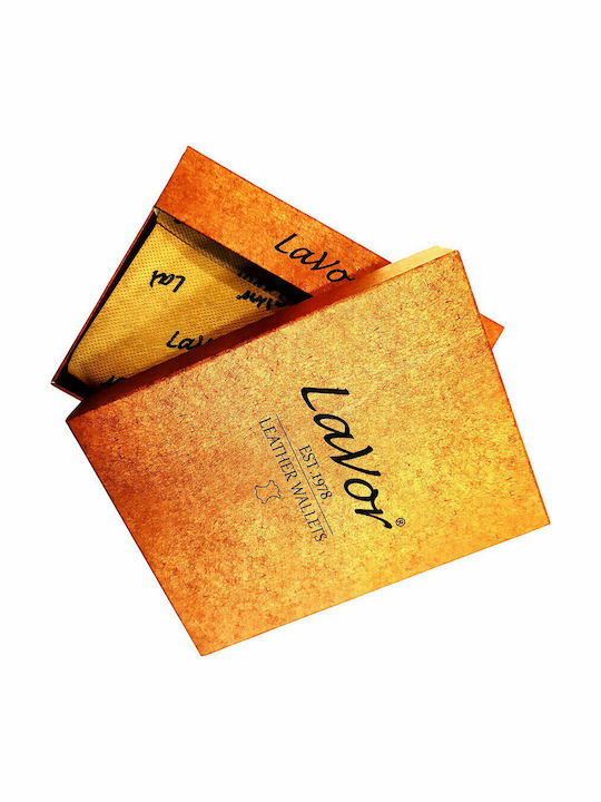Leather Men's Wallet Classic with RFID Cognac