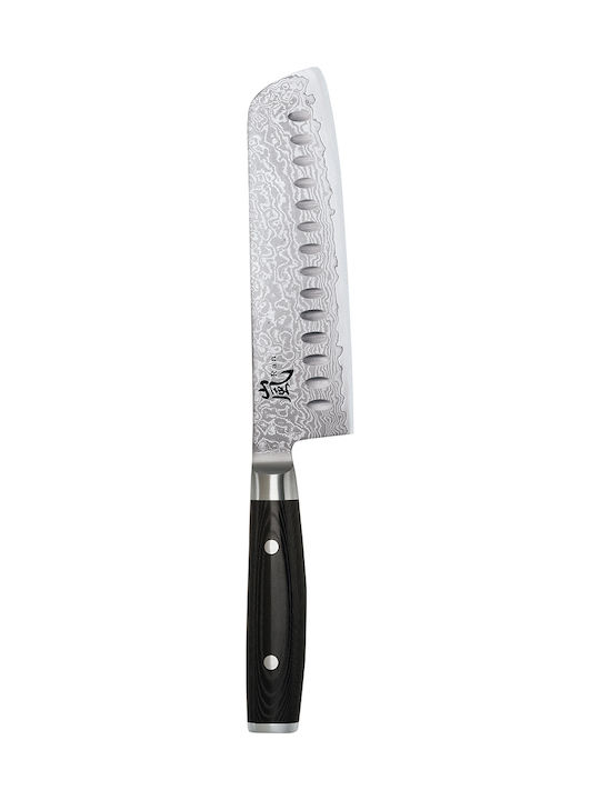 Yaxell Ran Messer Nakiri aus Damaststahl 18cm 36004G 1Stück