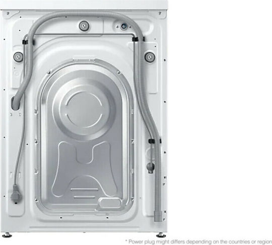Samsung Πλυντήριο Ρούχων 8kg με Τεχνολογία Ατμού 1200 Στροφών Ecobubble WW80TA026TT/LE