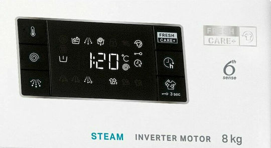 Whirlpool Waschmaschine 8kg mit Dampftechnologie 1200 Umdrehungen 6. Sinn FFB 8258 WV EE