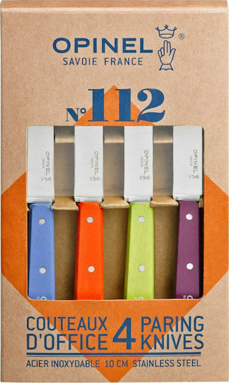 Opinel N° 112 Sweet-Pop Knives General Use from Stainless Steel 4pcs