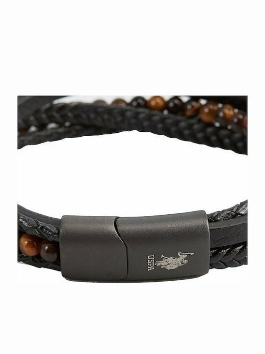 U.S. Polo Assn. Men's Bracelet Made of Stainless Steel 21cm