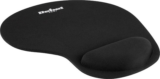 Rebel Mouse Pad with Wrist Support Black 207mm DM-1191