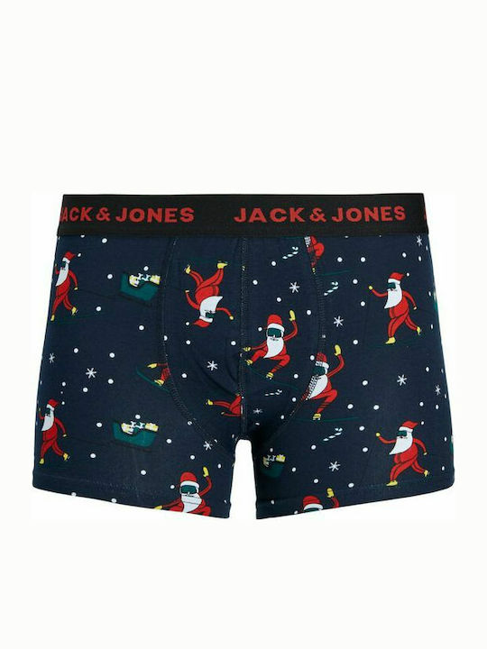 Jack & Jones Gift Box Boxeri pentru bărbați Negre cu modele 2Pachet