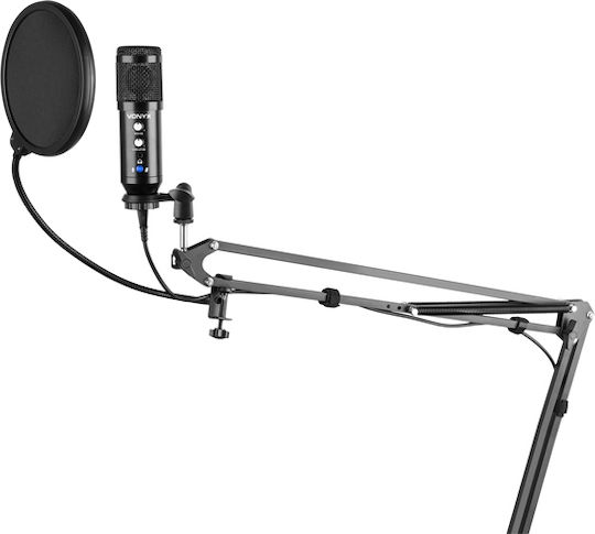 Vonyx CM320 Set Πυκνωτικό USB Microphone Desktop, Shock Mounted for Studio Set