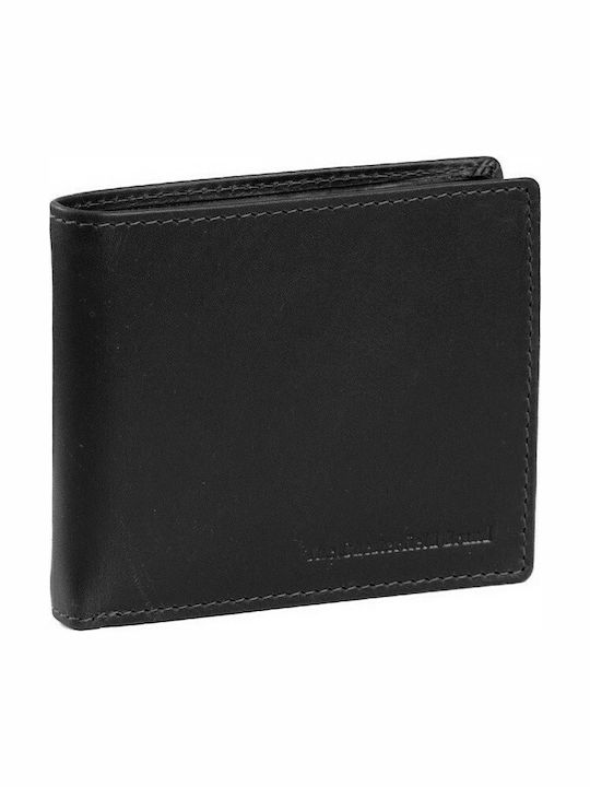 Leather Men's Wallet Classic Black