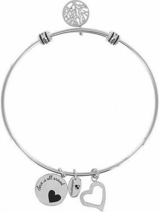 Natalie Gersa Damen Armband Handschellen Love is All Around aus Stahl