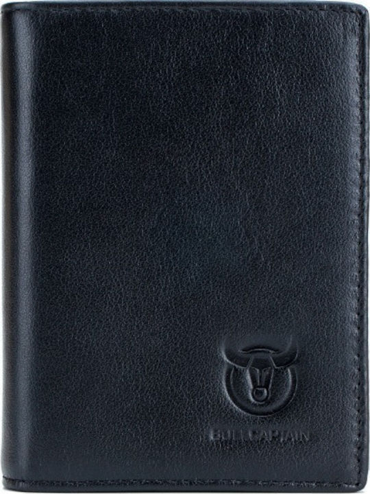Leather Men's Wallet Classic with RFID Black