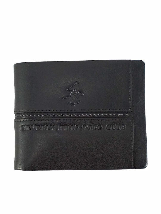 Leather Men's Wallet Classic Black