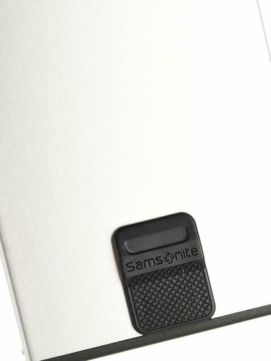 Alu Fit Men's Wallet Cards with Slide Mechanism Silver
